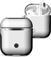 Apple AirPods 1 Hoesje - Mobigear - Frosted Serie - Hard Kunststof Hoesje - Wit - Hoesje Geschikt Voor Apple AirPods 1