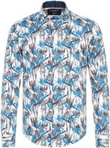 Overhemd  Met print Herman Ozcelik 1081 "Color: White","Size: 3XL"