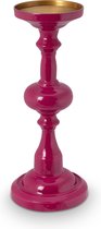 Pip Studio - Kaarsenhouder - Metaal - Roze - ↕ 34 cm