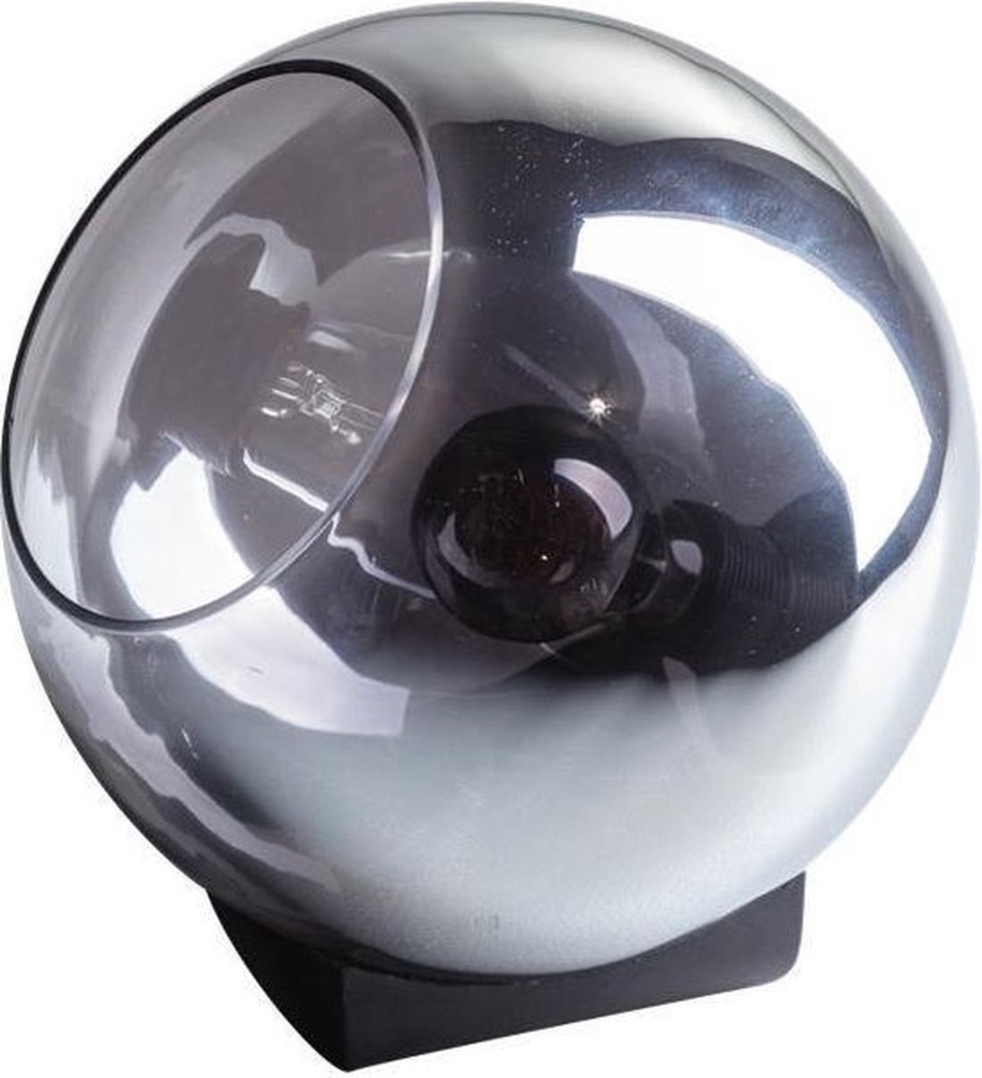 ETH Tafellamp Orb 25cm Smoke Glass/ Zwart
