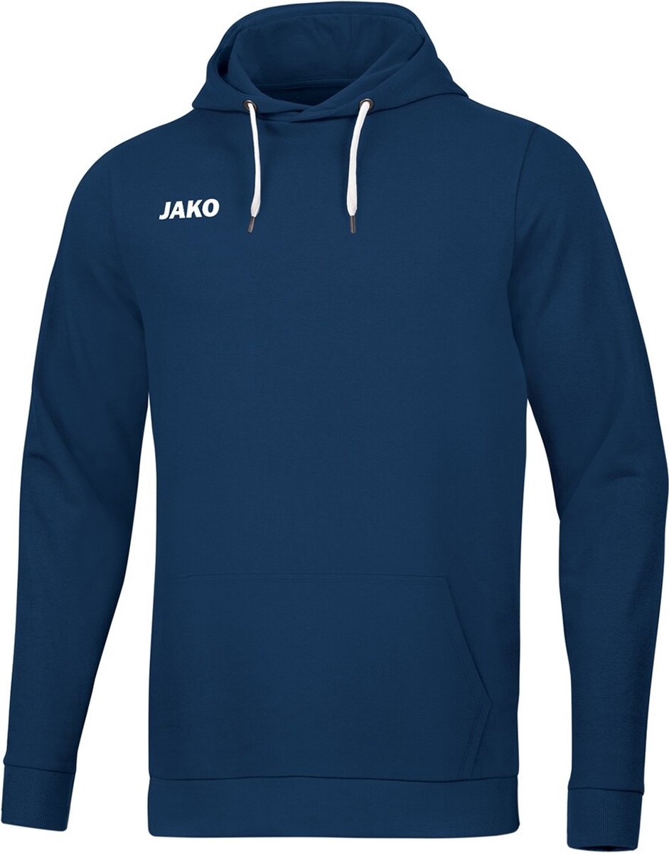 Jako Base Sweater Met Kap Heren - Marine | Maat: 3XL