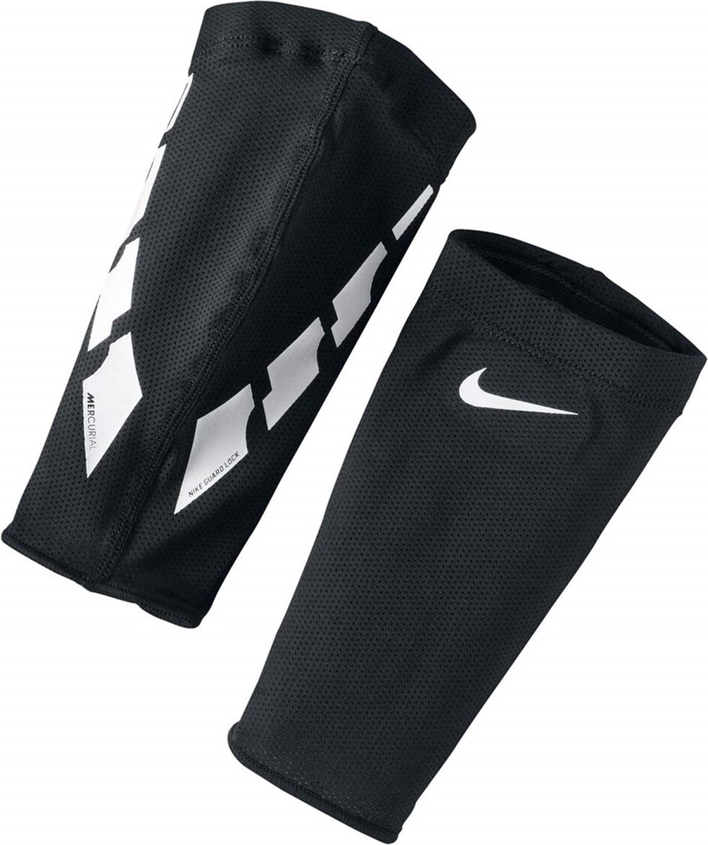 Nike Compressie beensleeve - zwart/wit | bol.com