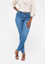 LOLALIZA Skinny jeans - Blauw - Maat 48