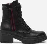 Marco Tozzi Veterboots zwart - Maat 37