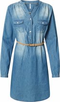 Hailys blousejurk patty Blauw Denim-S (36)