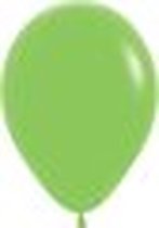 Sempertex Ballonnen Fashion Lime Green | 50 stuk | 5 inch | 13cm | Miniballonnen