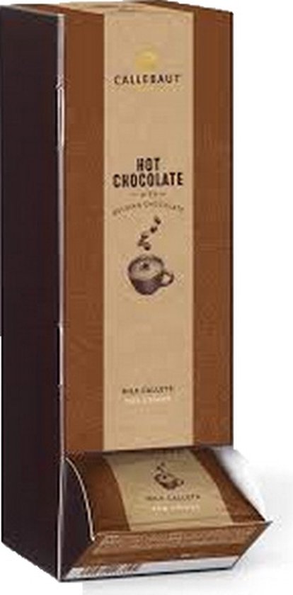 Chocolat au lait Callebaut - Sachets de chocolat chaud au lait 35g x 20 pièces
