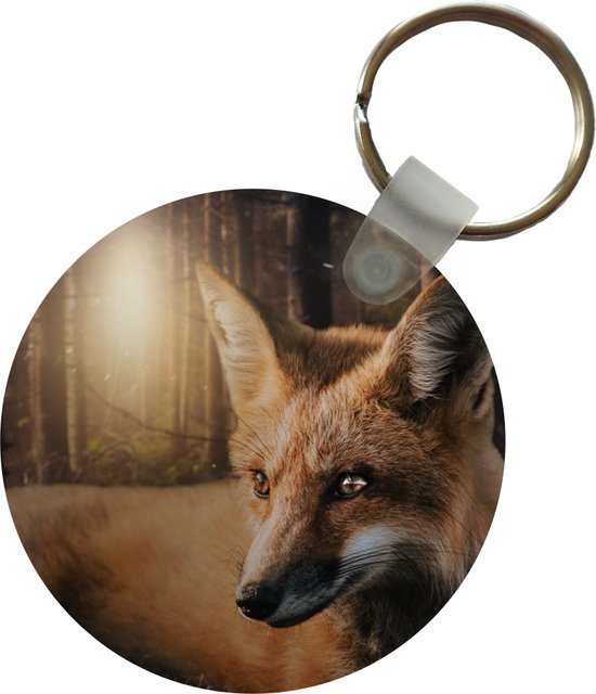 Blank Hout Sleutelhanger display