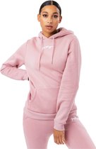 Justhype Scribble Logo Hoodie CORE21-066, Vrouwen, Roze, Sweatshirt, maat: 12