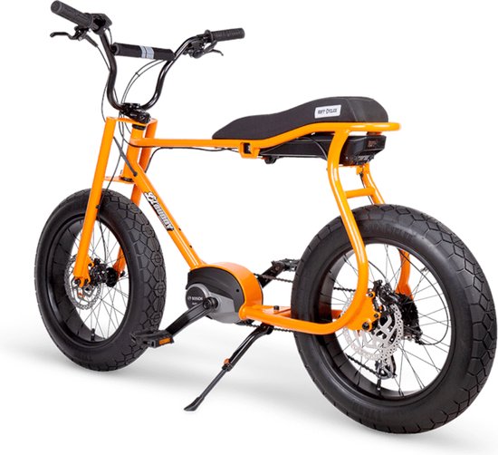 Ruff Cycles – Lil’buddy – E-bike – Elektrische fiets – Bosch middenmotor – Active line – Fatbike – Oranje