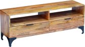 Decoways - Tv-meubel 120x35x45 cm mangohout