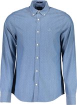 GANT Shirt Long Sleeves Men - XL / BLU