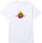 Huf Global Warning Short Sleeve T-shirt - White