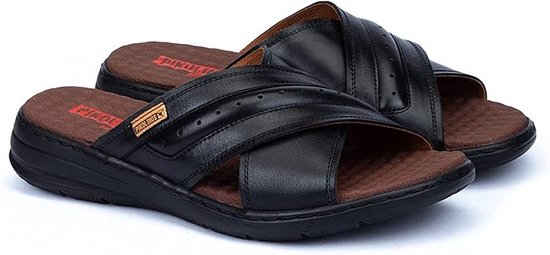 Pikolinos Calblanque M8T 0073 - heren slipper - zwart - maat 39 (EU) 5.5 (UK)