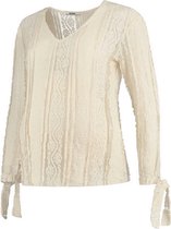 Love2wait - Blouse Crochet Offwhite Lace