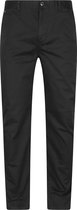 Scotch and Soda - Chino Stuart Zwart - Regular-fit - Chino Heren maat W 36 - L 34