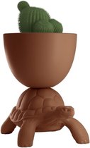 Qeeboo Schildpad planten pot / Cooler-Terracotta