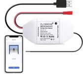 Flysocks Smart Garage Door Opener, WLAN Garage Door Switch, compatibel met Alexa, Google Assistant, geen hub nodig, APP controle