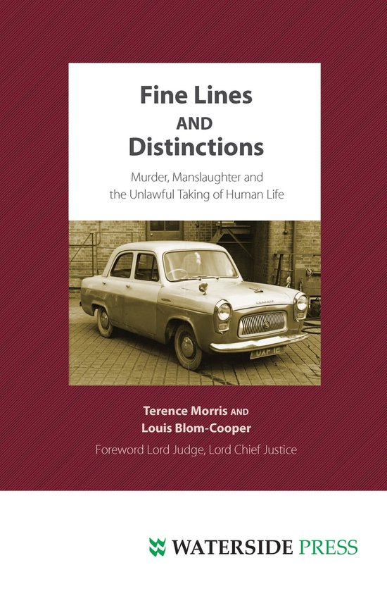 Fine Lines and Distinctions - cover