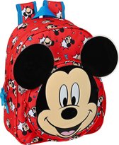 Sac à dos Disney Mickey Mouse, Happy Smiles - 34 x 28 x 10 cm - Polyester
