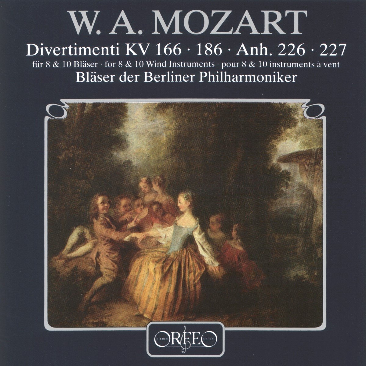 Bläser Der Berliner Philharmoniker - Mozart: Divertimenti Für 8 Und 10 Bläser (CD)