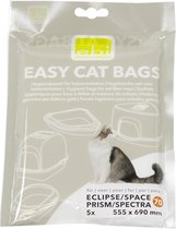 Ebi Easy-Cat - Kattenbakzak - Jumbo U-Vorm - 5 st - 55,5 x 69 cm