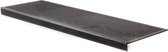 Trapmat rubber | 5 stuks | Lengte: 75 cm | Breedte: 25cm | Antislip voor traptreden | Fingertip motief