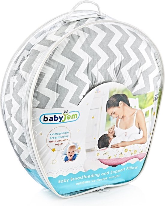 Babyjem Roze Zit- en Voedingskussen 1110821 van Babyjem — afbeelding 4