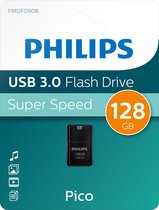 Philips Pico Edition FM12FD90B - 128GB - USB 3.0 - PICO - Polsbandje - Zwart