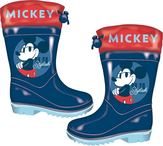 Arditex Bottes de pluie pour femmes Mickey Mouse Junior PVC Bleu Foncé  Taille 24 | bol.com