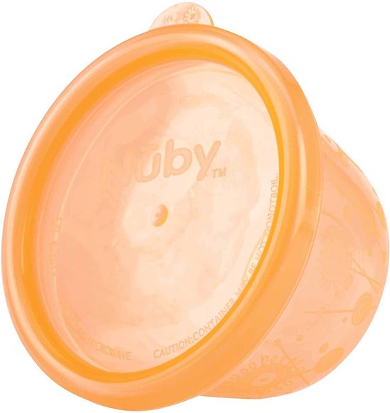 Nûby - Bols à goûter - 6 pièces - 120 ml - 3m+