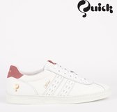 Dames Sneaker Medal - Wit/Oud Roze