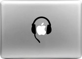 Mobigear Design Sticker Geschikt voor Apple MacBook Pro 13 (2012-2015) - Hoofdtelefoon