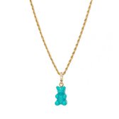 Ketting bear with me turquoise