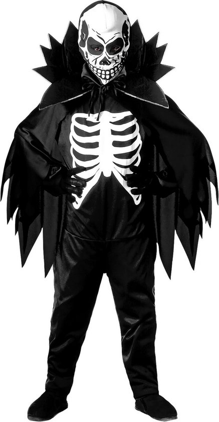 Skelet graaf kostuum voor kinderen - Verkleedkleding - mt 158