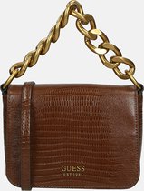 Guess Tullia crossbody tas mini espresso