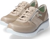 Mephisto Sano Izae - dames wandelsneaker - Taupe - maat 42.5 (EU) 8.5 (UK)