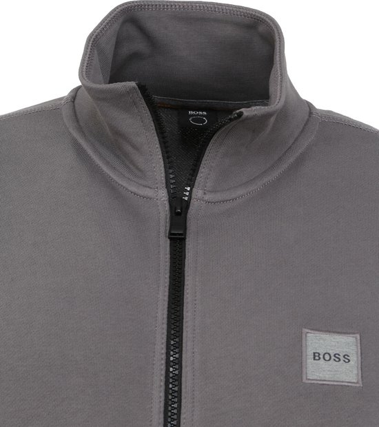 Hugo Boss Vest Zestart Grijs XL Comfortfit