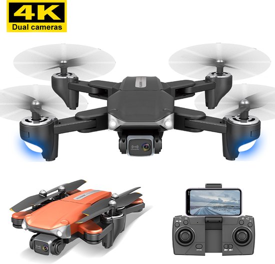 Yar Chinook XL Drone met 4K Camera - Drone met Camera voor Buiten/Binnen - XL Drone - Drone voor Kinderen/Volwassenen – Inclusief Opbergtas & 1 Extra Accu- Zwart