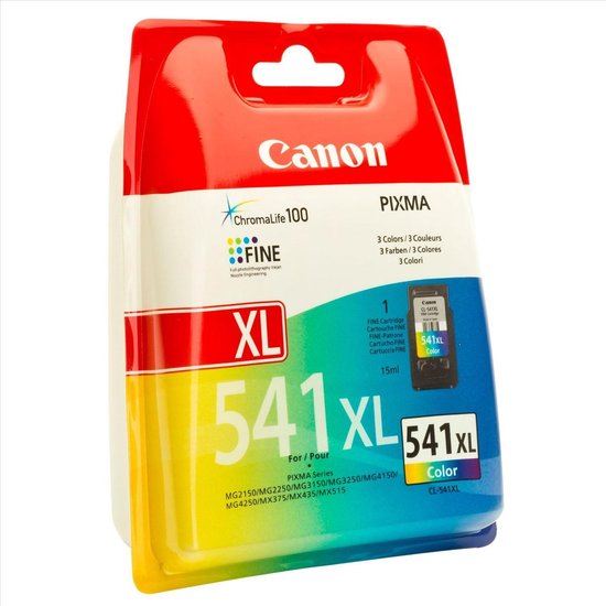 Canon CL-541XL - Inktcartridge / Kleur / Hoge Capaciteit - Canon