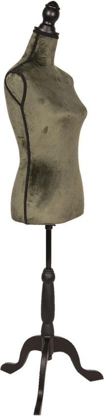 Paspop verstelbaar dames 1/2 mini villa tafel 1/3 kleding poppen 1/4 frame stereo dames paspop dummy display (kleur: zwart, maat: 1/3