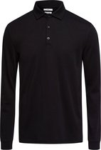 Brax - LS Polo Pirlo Zwart - M - Modern-fit