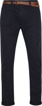 Dstrezzed - Presley Chino Donkerblauw - Modern-fit - Chino Heren maat W 38 - L 34