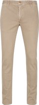 Alberto - Rob T400 Dynamic Chino Licht Beige - Slim-fit - Chino Heren maat W 32 - L 32