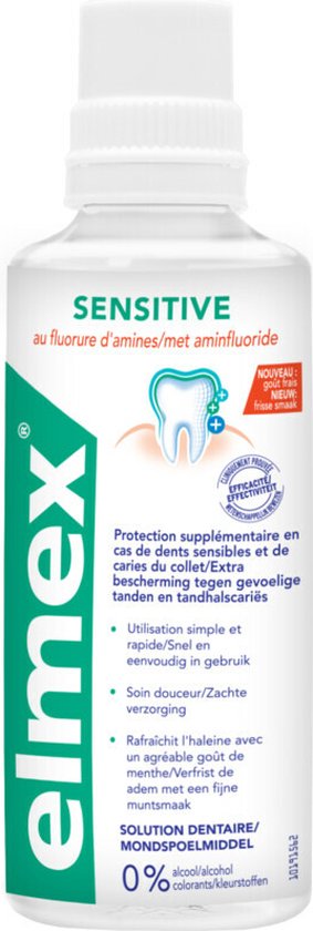 6x Elmex Tandspoeling Sensitive 400 ml