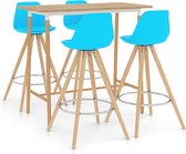 Decoways - 5-delige Barset blauw