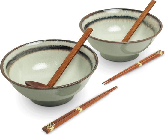 EDO JAPAN - RAMEN BOWL SET/6 SUNAJI 2PERS O/22CM|H9CM - Toko Azia EDO JAPAN - RAMEN BOWL SET/6 SUNAJI 2PERS O/22CM|H9CM - Toko Azia