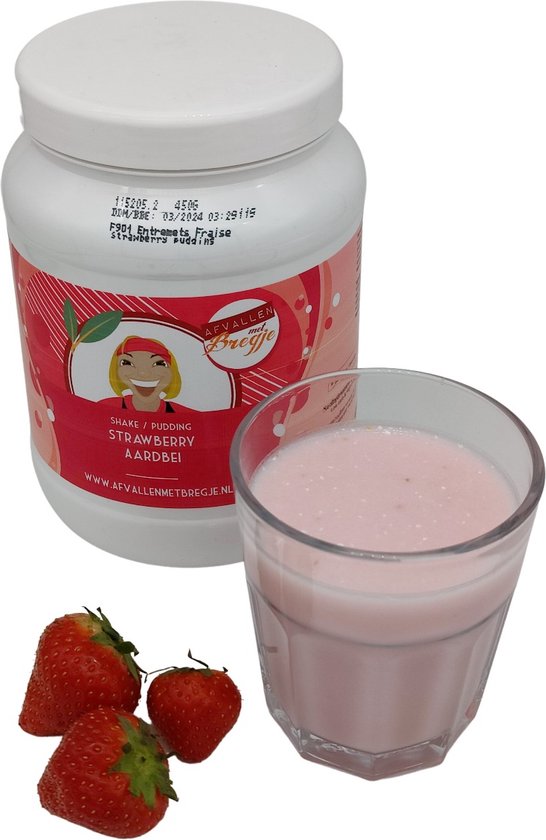 Bregje's Voordeelpot Aardbei Shake