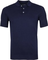 Suitable - Prestige Poloshirt Donkerblauw - XL - Slim-fit