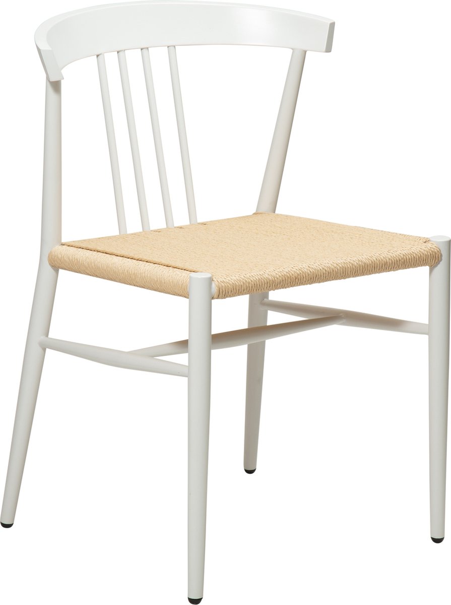 Danform Sava eetkamerstoel papier wit,beige.
